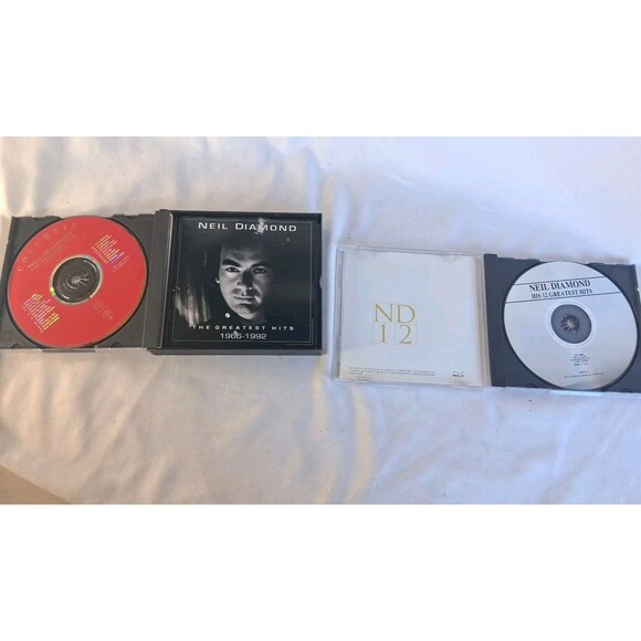 Neil Diamond CD Lot of 2 – His 12 Greatest Hits & The Greatest Hits 1966–1992 (2 - Picture 3 of 4